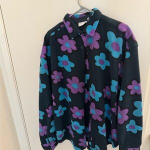 ASOS Navy with Purple and Blue Floral Pattern